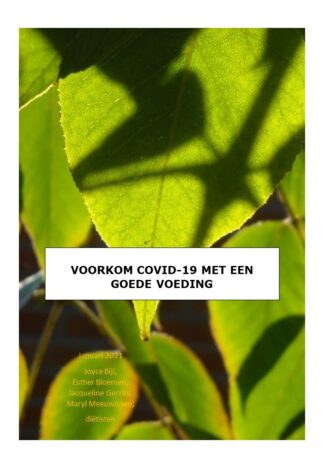 Brochure: Voorkomen van COVID-19 door goede voeding